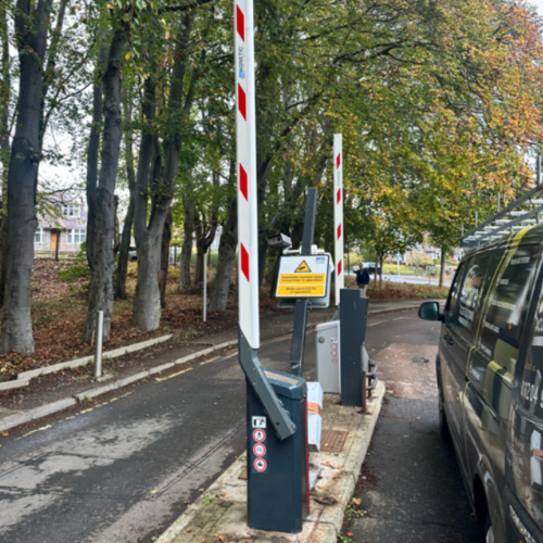 Vehicle Barrier installation, Bolton